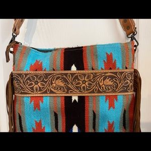 American darling Aztec blanket bag